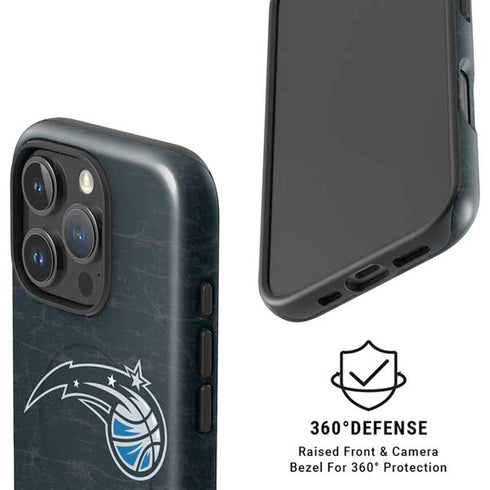 NBA Orlando Magic Black Secondary Logo iPhone 16 Pro Max Magsafe Impact Case