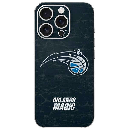 NBA Orlando Magic Black Secondary Logo iPhone 16 Pro Skin