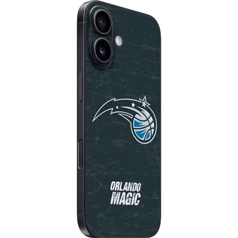 NBA Orlando Magic Black Secondary Logo iPhone 16 Skin