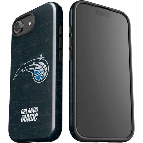 NBA Orlando Magic Black Secondary Logo iPhone 16e Impact Case