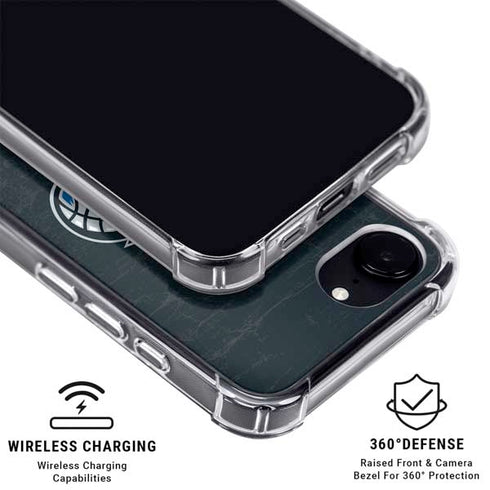 NBA Orlando Magic Black Secondary Logo iPhone 16e MagSafe Case