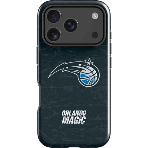 NBA Orlando Magic Black Secondary Logo iPhone 18 Pro Impact Case