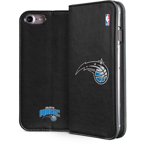 NBA Orlando Magic Black Secondary Logo iPhone 7 Folio Case