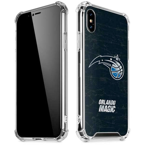 NBA Orlando Magic Black Secondary Logo iPhone X/XS Clear Case