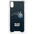 NBA Orlando Magic Black Secondary Logo iPhone XS Clear Case