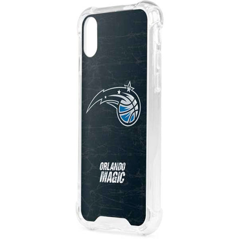 NBA Orlando Magic Black Secondary Logo iPhone XS Clear Case