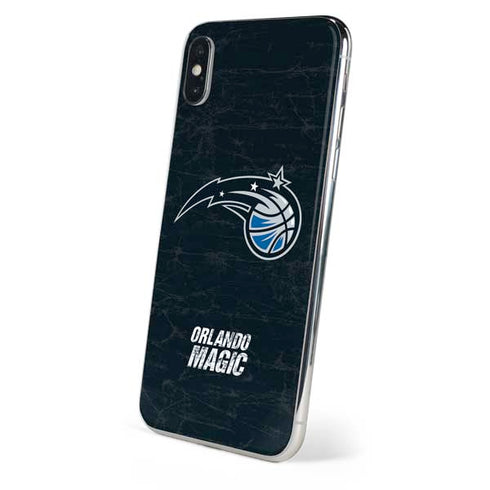 NBA Orlando Magic Black Secondary Logo iPhone XS Skin