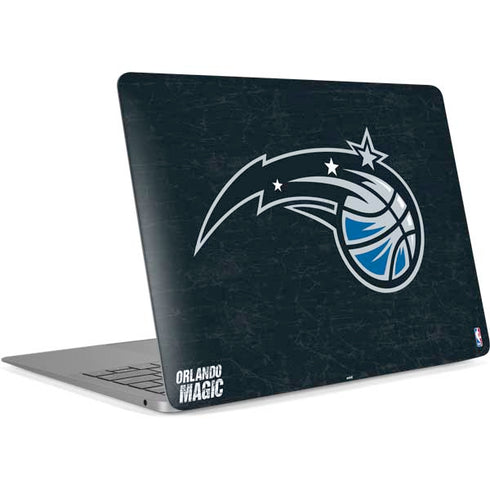 NBA Orlando Magic Black Secondary Logo Apple MacBook Air Skin