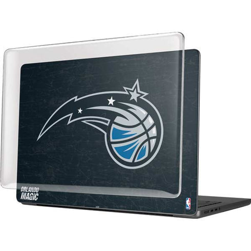 NBA Orlando Magic Black Secondary Logo MacBook Pro 14in (2021-24) Case plus Skin