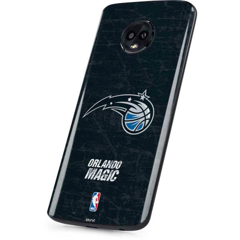 NBA Orlando Magic Black Secondary Logo Moto G6 Skin