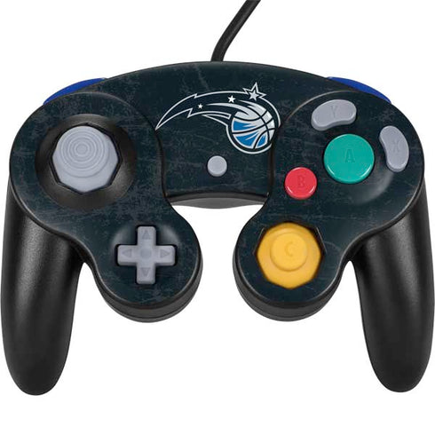 NBA Orlando Magic Black Secondary Logo Nintendo GameCube Controller Skin