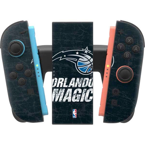 NBA Orlando Magic Black Secondary Logo Nintendo Switch 2 (2025) Joy-Con Controller Skin