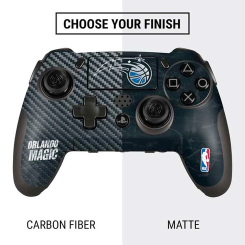 NBA Orlando Magic Black Secondary Logo PlayStation Scuf Vantage 2 Controller Skin