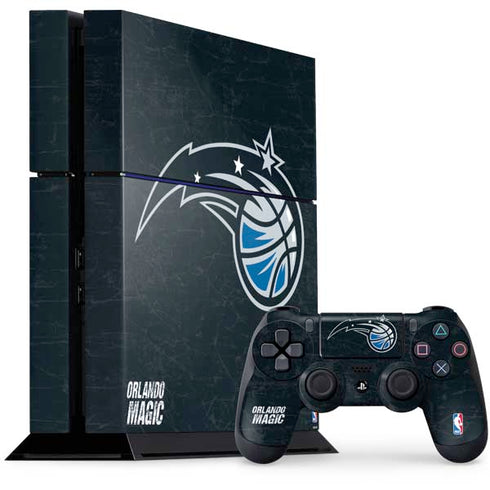 NBA Orlando Magic Black Secondary Logo PlayStation PS4 Skins