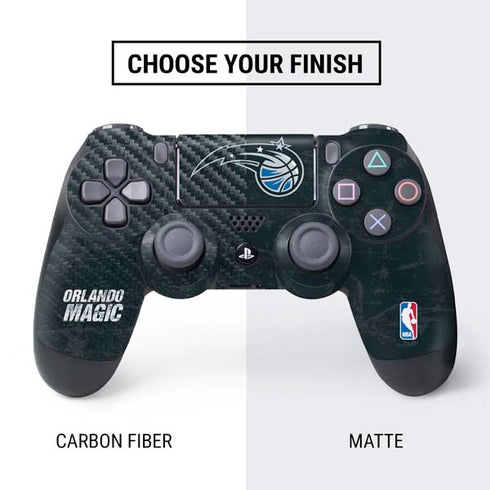NBA Orlando Magic Black Secondary Logo PS4 Controller Skin