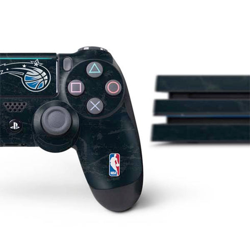 NBA Orlando Magic Black Secondary Logo PS4 Pro Bundle Skin