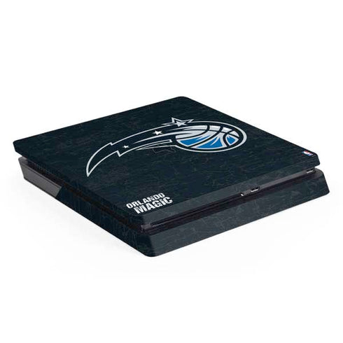 NBA Orlando Magic Black Secondary Logo PS4 Slim Skin