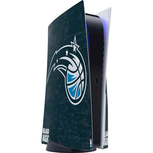 NBA Orlando Magic Black Secondary Logo PlayStation PS5 Skins
