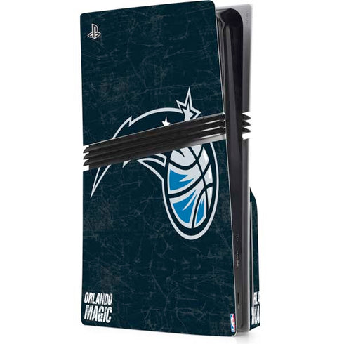 NBA Orlando Magic Black Secondary Logo PlayStation PS5 Skins