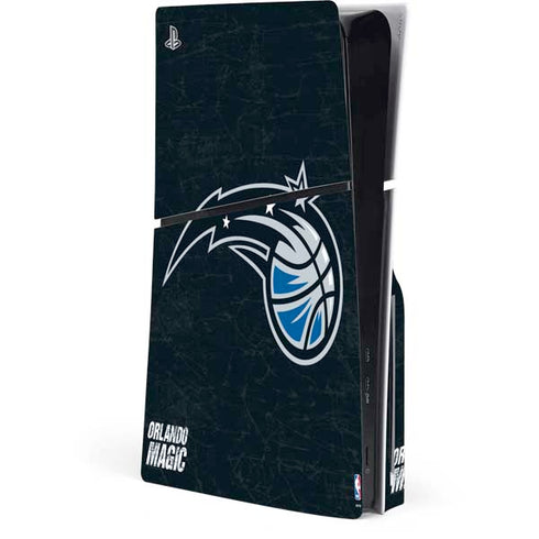 NBA Orlando Magic Black Secondary Logo PlayStation PS5 Skins