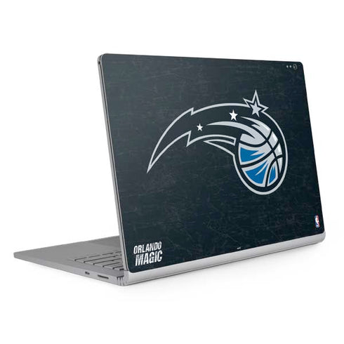 NBA Orlando Magic Black Secondary Logo Surface Book 2 13.5in Skin