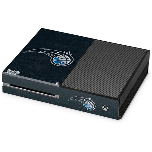 NBA Orlando Magic Black Secondary Logo Xbox One Console Skin