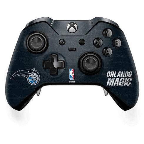 NBA Orlando Magic Black Secondary Logo Xbox One Elite Controller Skin