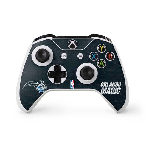 NBA Orlando Magic Black Secondary Logo Xbox One S Controller Skin