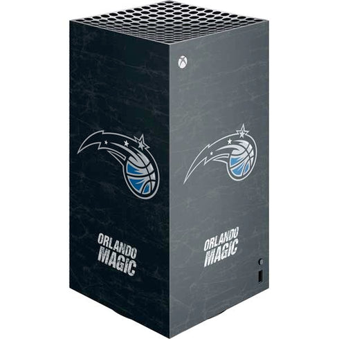 NBA Orlando Magic Black Secondary Logo XBox Series X Digital Edition Console Skin
