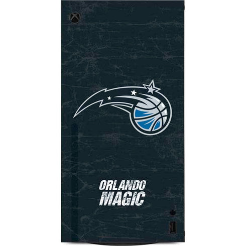 NBA Orlando Magic Black Secondary Logo XBox Series X Digital Edition Console Skin