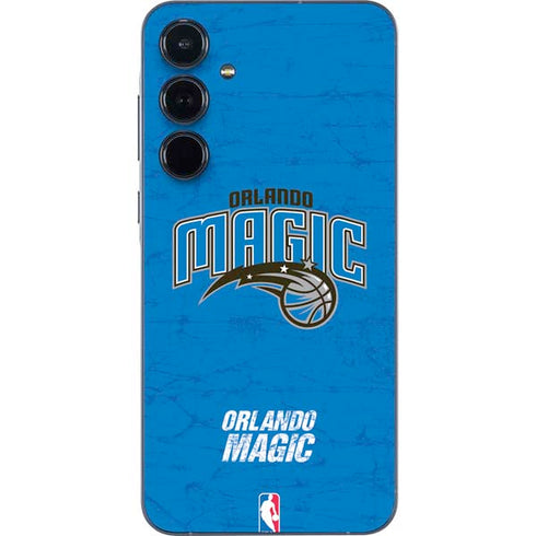 NBA Orlando Magic Blue Primary Logo Galaxy A35 5G Skin