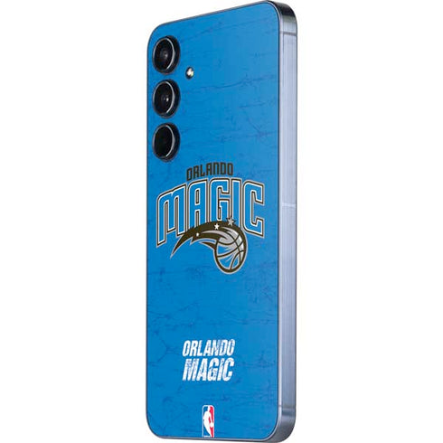 NBA Orlando Magic Blue Primary Logo Galaxy A35 5G Skin