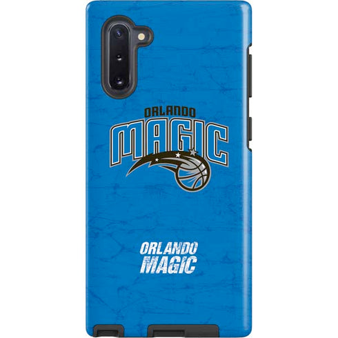 NBA Orlando Magic Blue Primary Logo Galaxy Cases