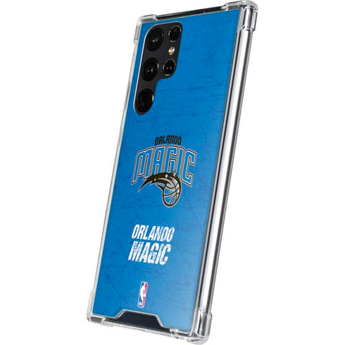 NBA Orlando Magic Blue Primary Logo Galaxy S23 Ultra Clear Case
