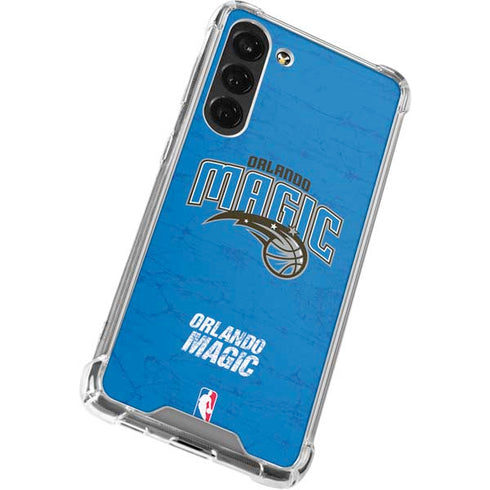 NBA Orlando Magic Blue Primary Logo Galaxy S24 FE Clear Case