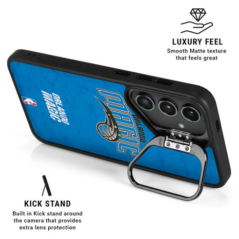 NBA Orlando Magic Blue Primary Logo Galaxy S25 Kickstand Case