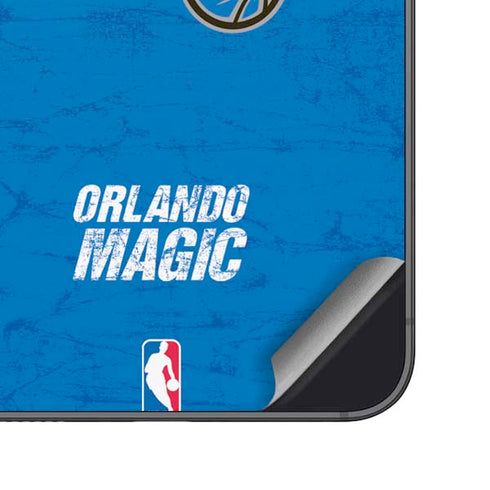 NBA Orlando Magic Blue Primary Logo Galaxy S24 Skin