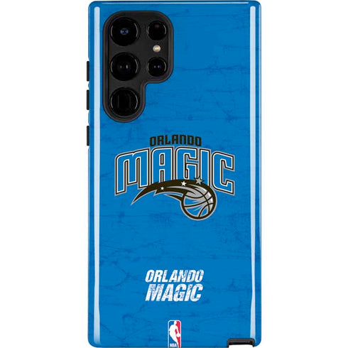NBA Orlando Magic Blue Primary Logo Galaxy S25 Ultra Impact Case