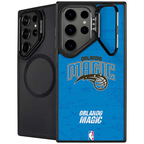 NBA Orlando Magic Blue Primary Logo Galaxy Cases