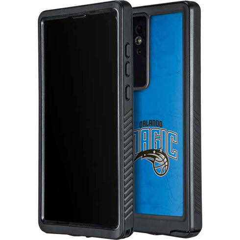 NBA Orlando Magic Blue Primary Logo Galaxy S24 Ultra Waterproof Case