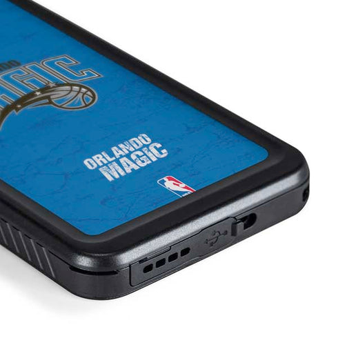 NBA Orlando Magic Blue Primary Logo Galaxy S24 Waterproof Case