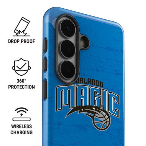 NBA Orlando Magic Blue Primary Logo Galaxy S26 Plus Impact Case