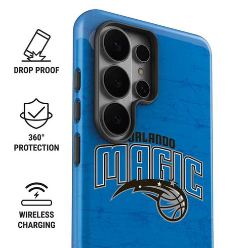 NBA Orlando Magic Blue Primary Logo Galaxy S26 Ultra Impact Case