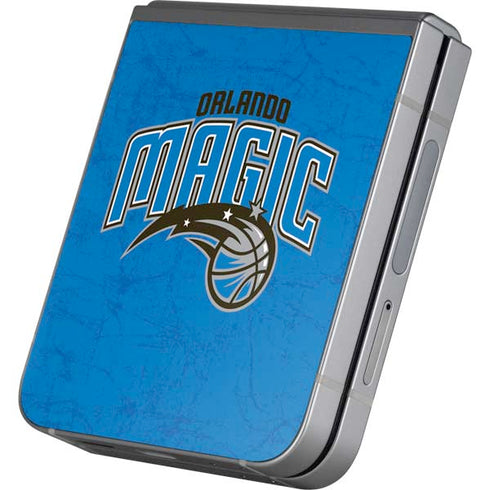 NBA Orlando Magic Blue Primary Logo Galaxy Z Flip6 Skin