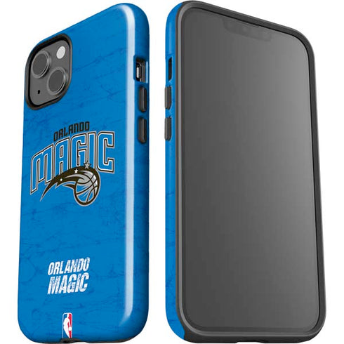 NBA Orlando Magic Blue Primary Logo iPhone 15 Impact Case