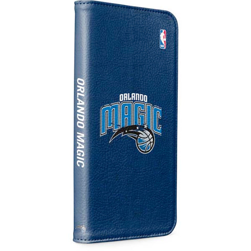 NBA Orlando Magic Blue Primary Logo iPhone 15 Pro Max Folio Case