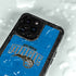 NBA Orlando Magic Blue Primary Logo iPhone 15 Pro Waterproof Case