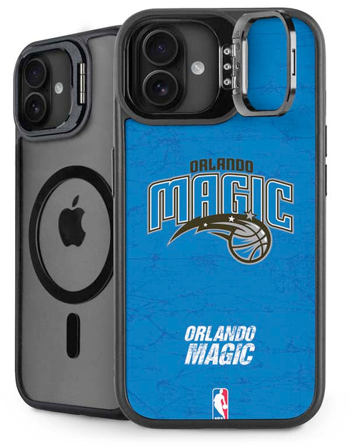 NBA Orlando Magic Blue Primary Logo iPhone 16 Plus Kickstand Case