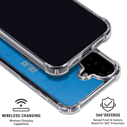 NBA Orlando Magic Blue Primary Logo iPhone 16 Plus MagSafe Case