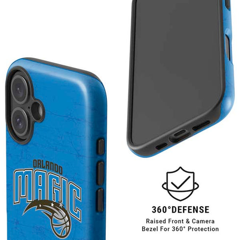 NBA Orlando Magic Blue Primary Logo iPhone 16 Plus Magsafe Impact Case